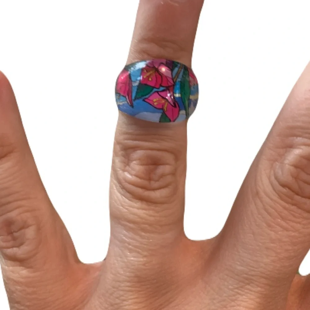 LOT of resin kids‎ rings
